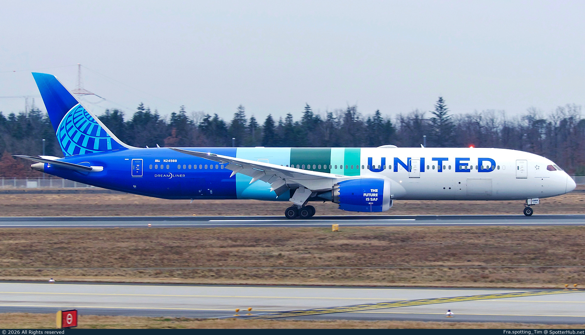 Photo of N24988 - Boeing 787-9 Dreamliner operated by United Airlines