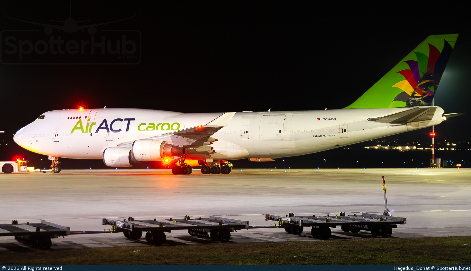 Photo of TC-ACG - Boeing 747-481(BDSF) operated by Air ACT