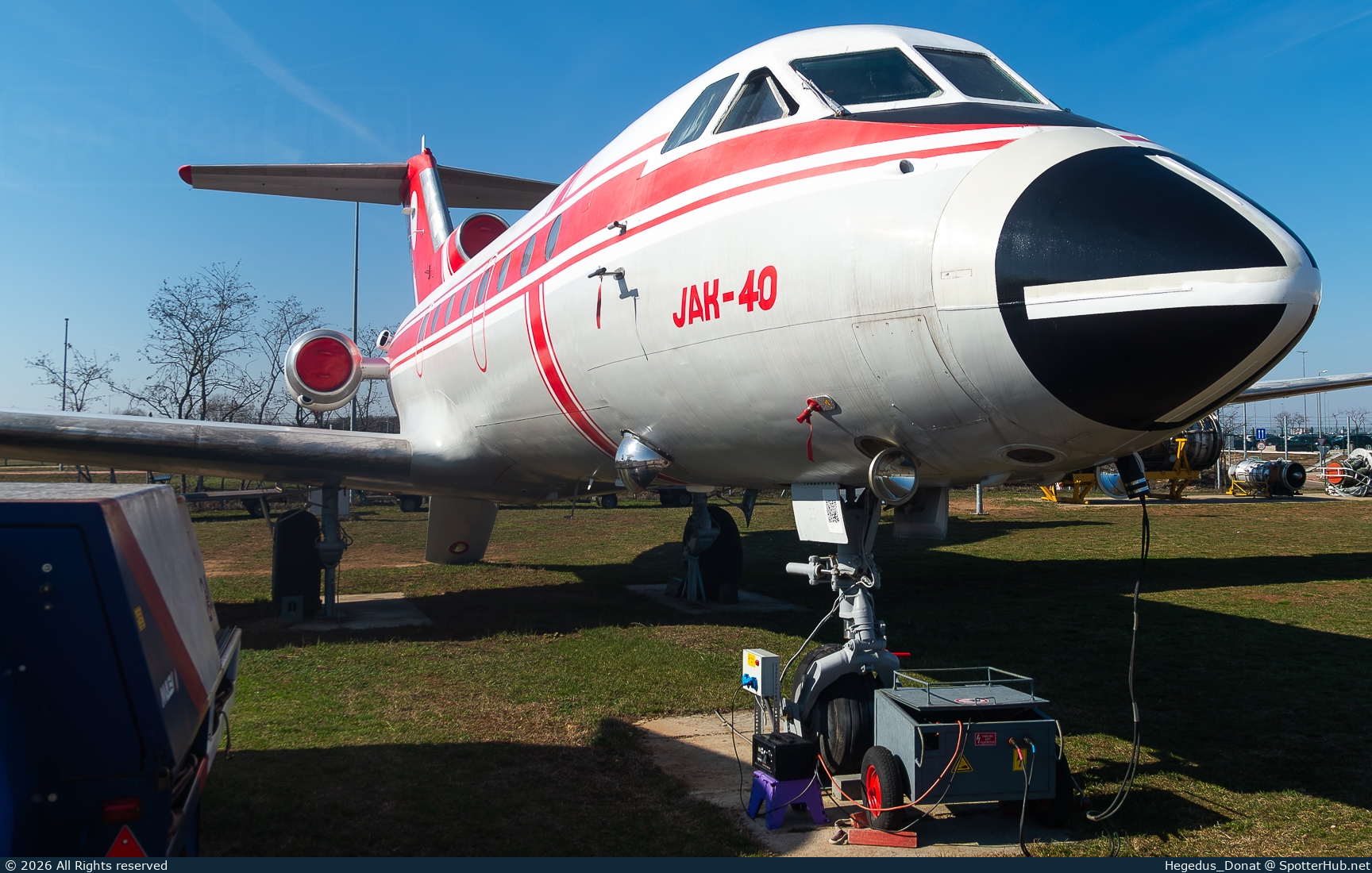 Photo of HA-YLR - Yakovlev Yak-40 operated by Flight Inspection Service