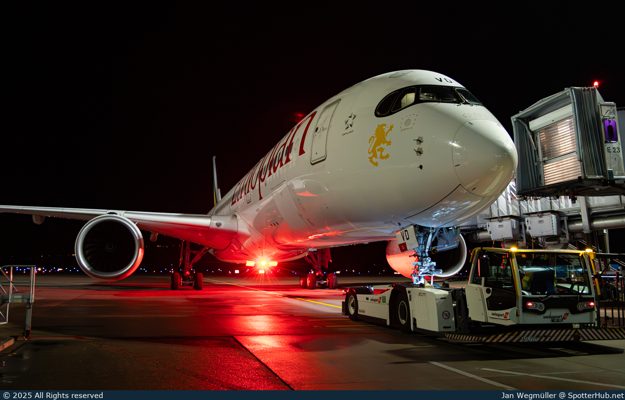 Photo of ET-AVD - Airbus A350-941 operated by Ethiopian Airlines