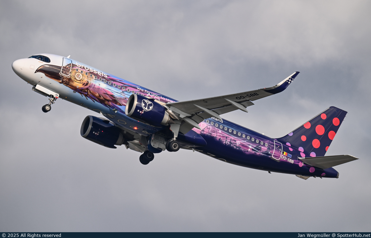 Photo of OO-SBB - Airbus A320-251N operated by Brussels Airlines