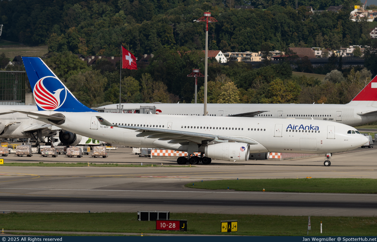 Photo of TC-NYP - Airbus A330-243 operated by Air Anka