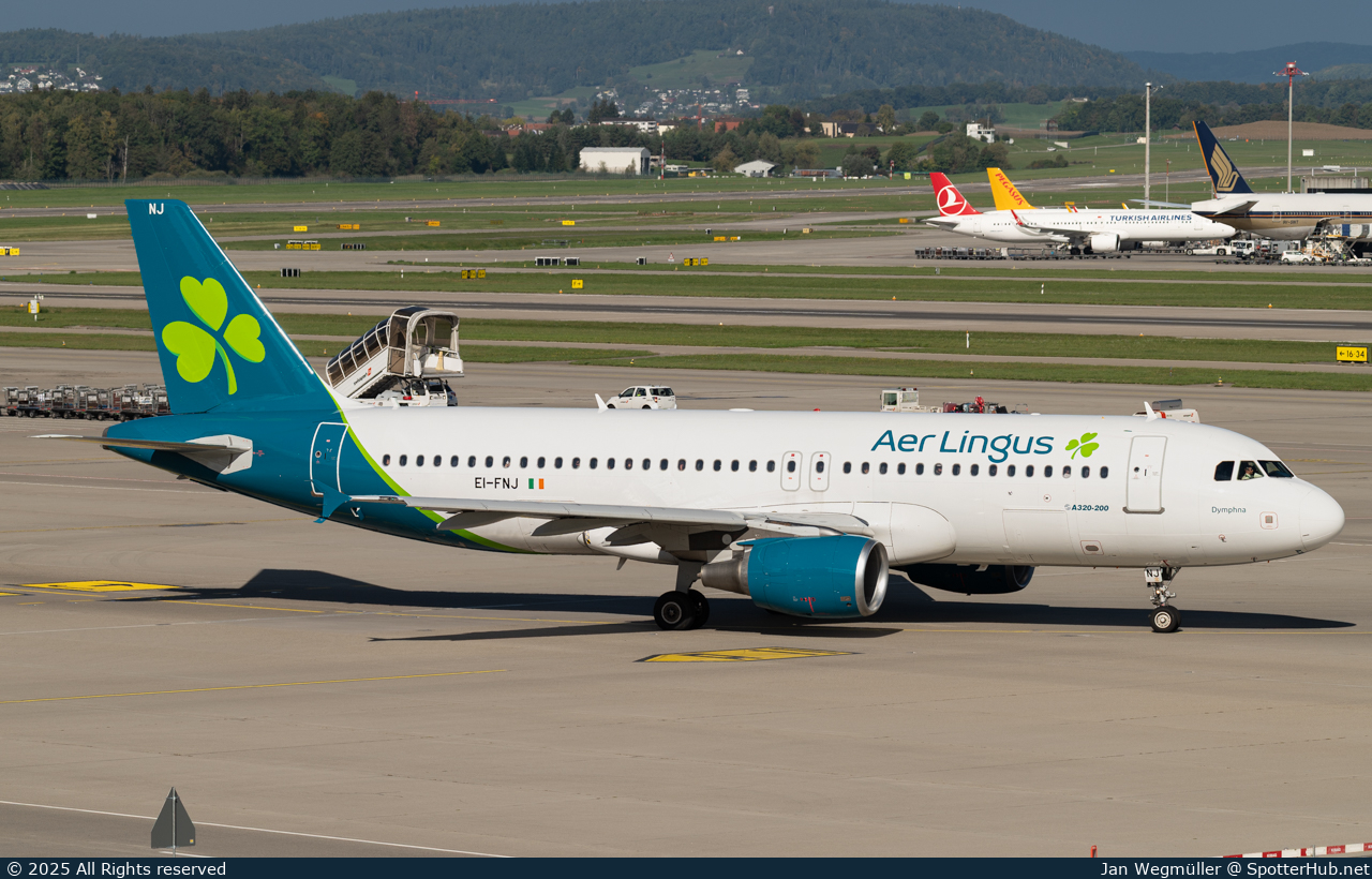 Photo of EI-FNJ - Airbus A320-214 operated by Aer Lingus
