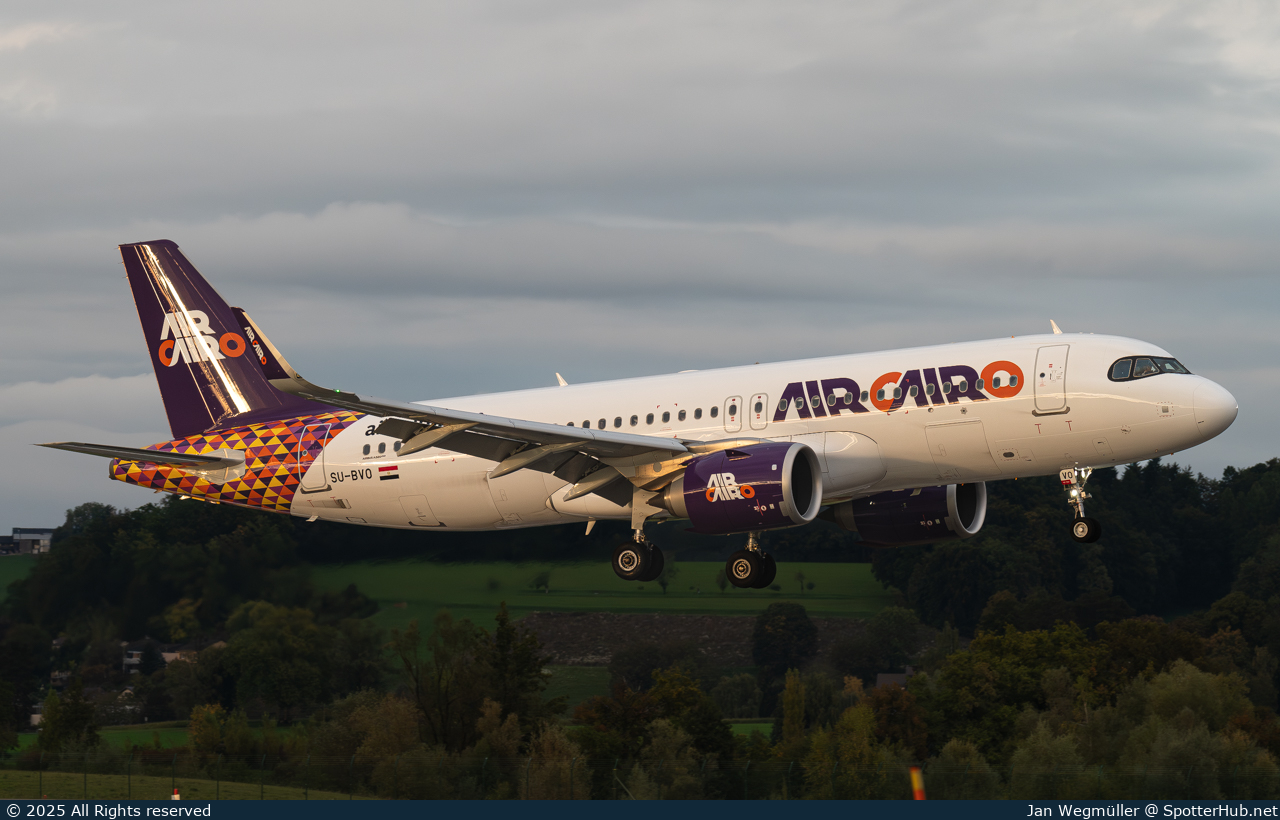 Photo of SU-BVO - Airbus A320-251N operated by Air Cairo