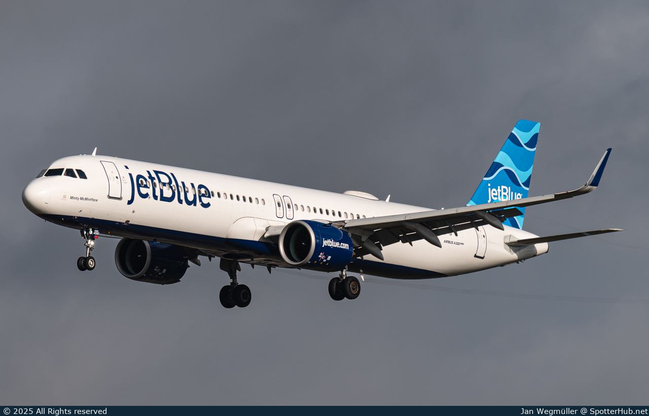 Photo of N4080J - Airbus A321-271NX operated by jetBlue Airways