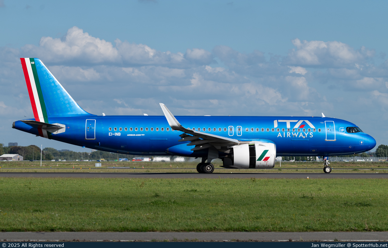 Photo of EI-INB - Airbus A320-272N operated by ITA Airways