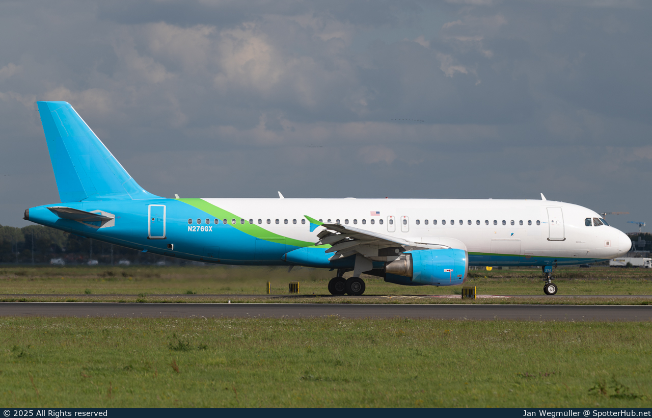 Photo of N276GX - Airbus A320-214 operated by GlobalX Airlines