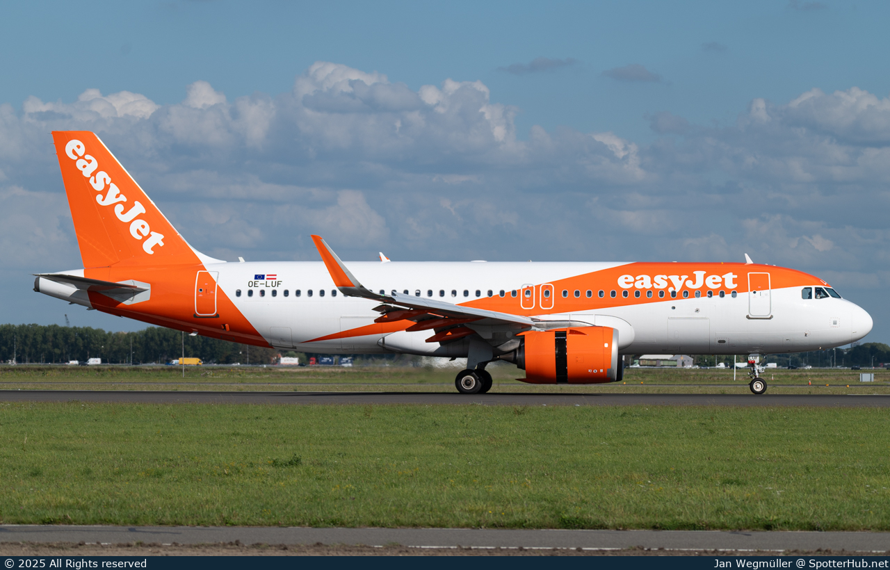 Photo of OE-LUF - Airbus A320-251N operated by easyJet Europe