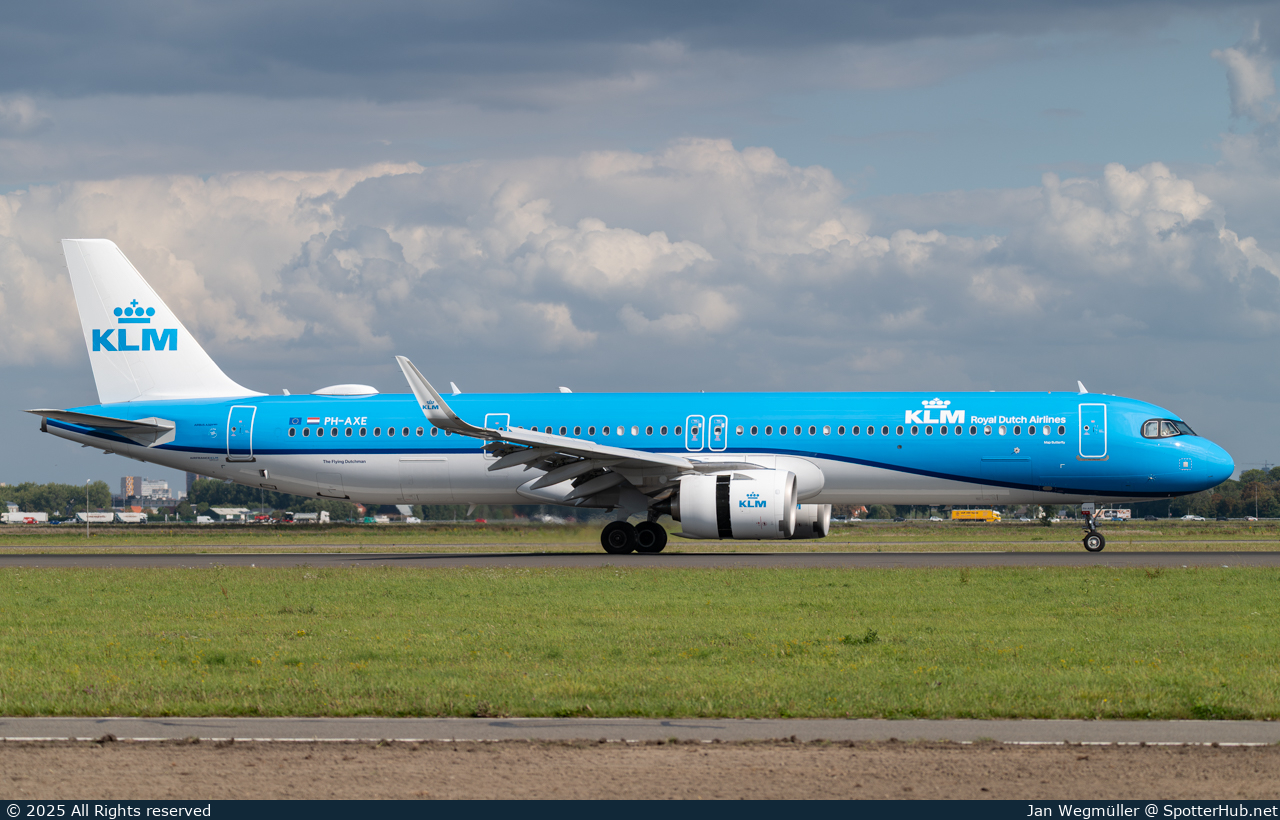 Photo of PH-AXE - Airbus A321-252NX operated by KLM Royal Dutch Airlines