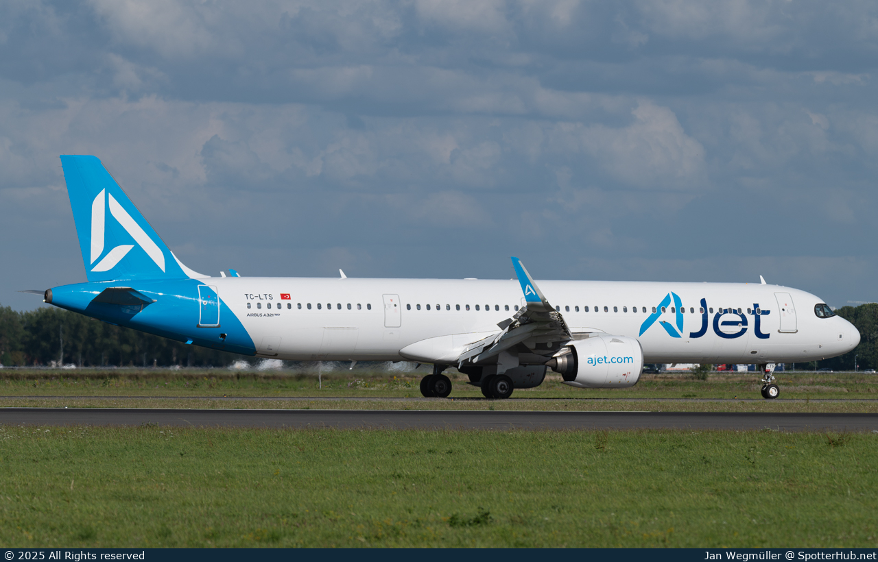 Photo of TC-LTS - Airbus A321-271NX operated by AJet