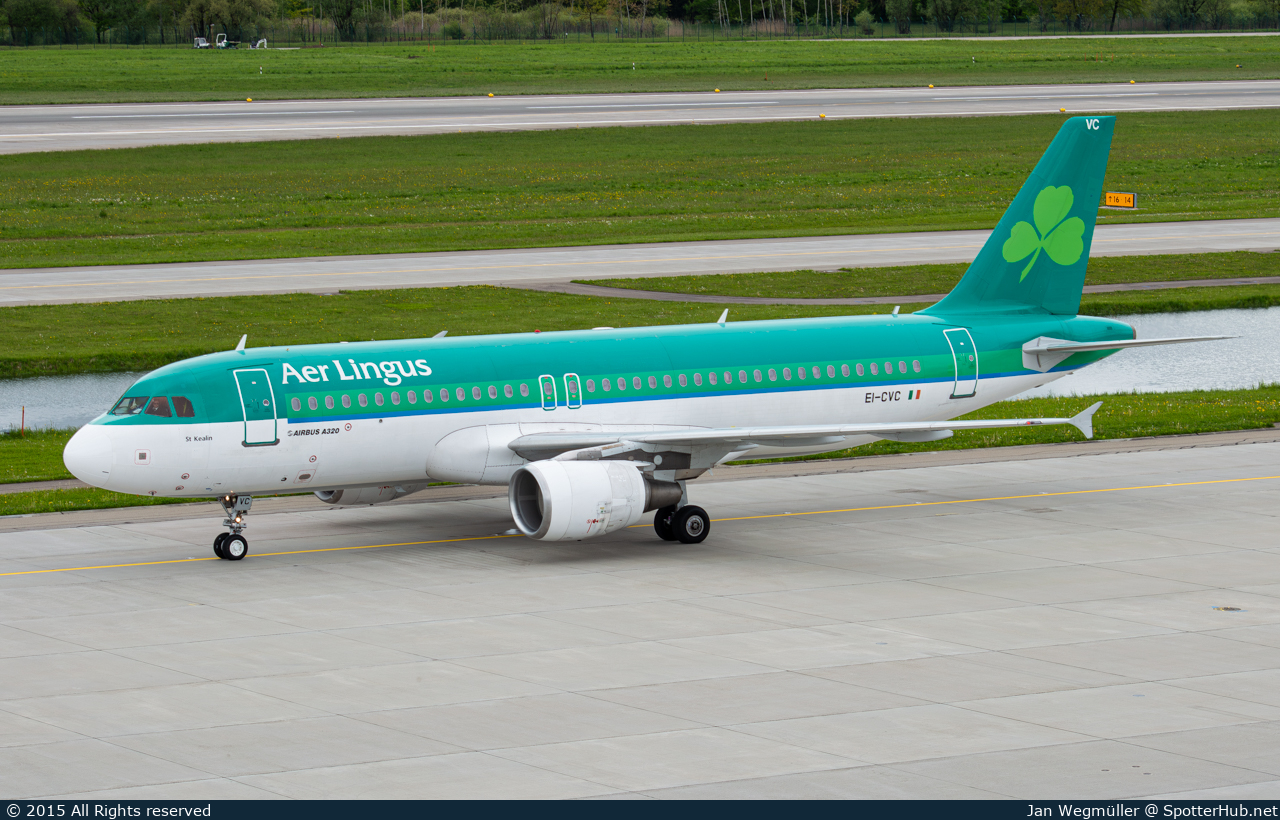 Photo of EI-CVC - Airbus A320-214 operated by Aer Lingus