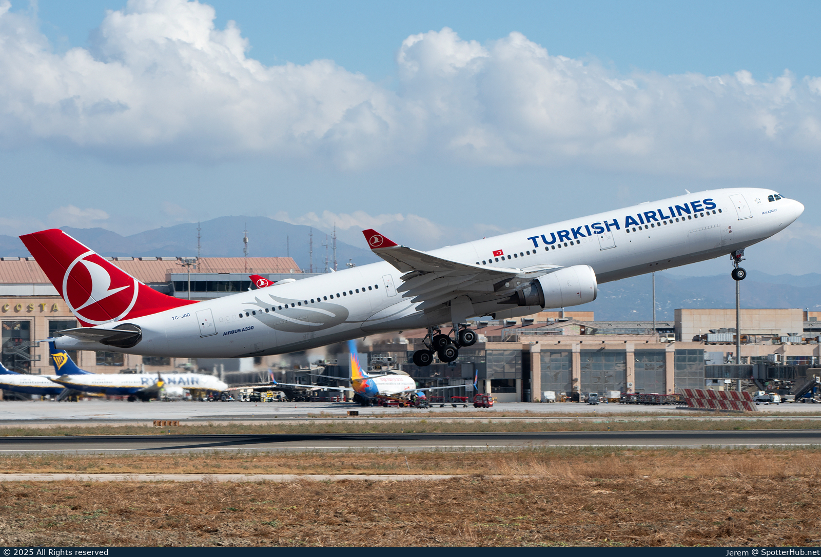 Photo of TC-JOD - Airbus A330-303 operated by Turkish Airlines