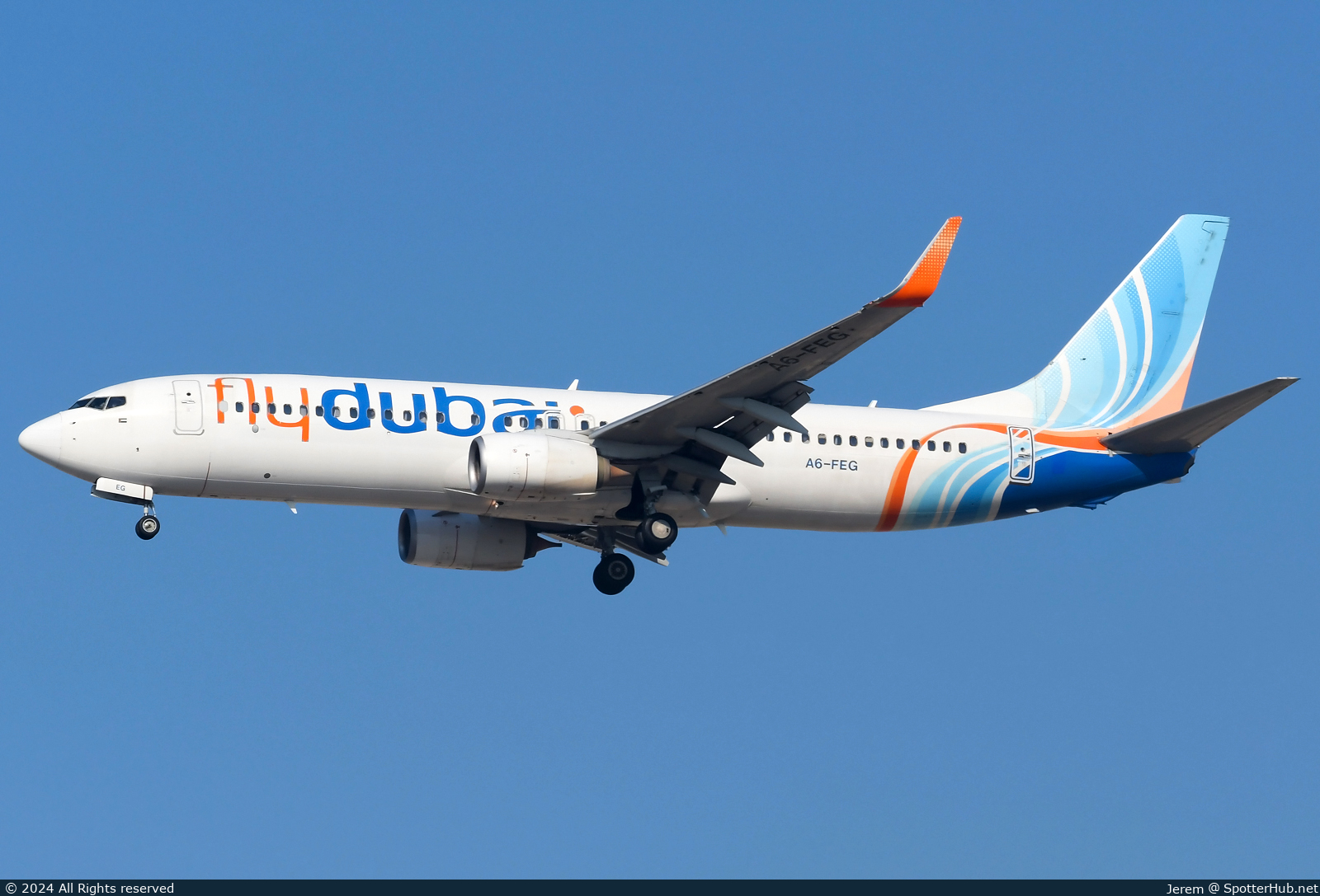 Photo of A6-FEG - Boeing 737-8KN operated by flydubai