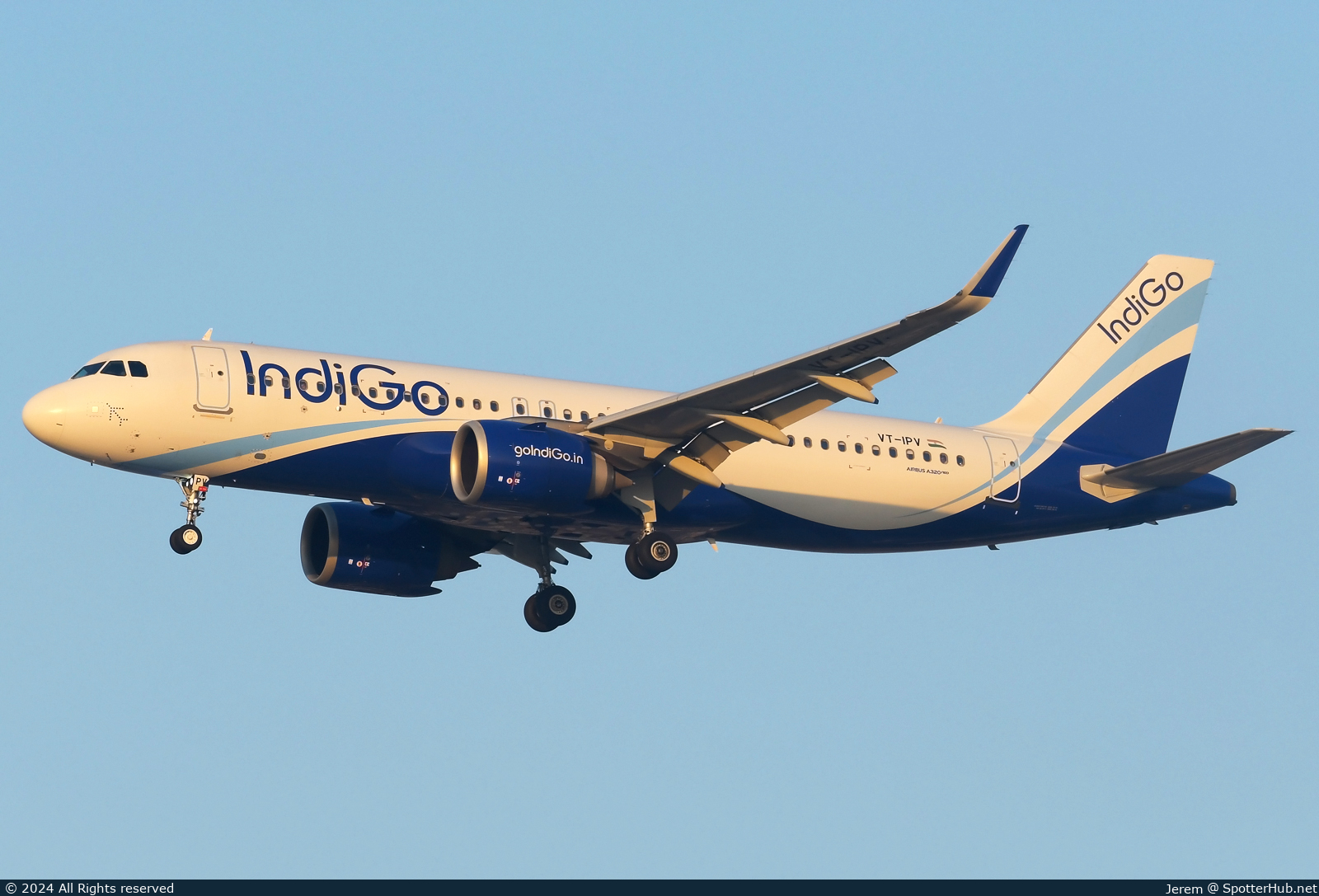 Photo of VT-IPV - Airbus A320-251N operated by IndiGo
