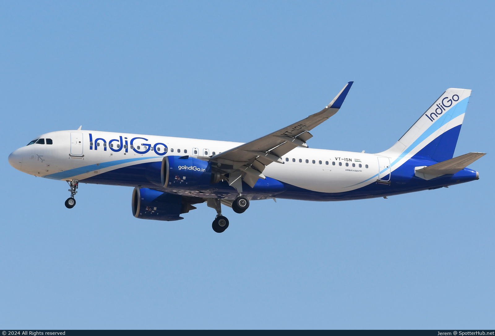 Photo of VT-ISN - Airbus A320-271N operated by IndiGo