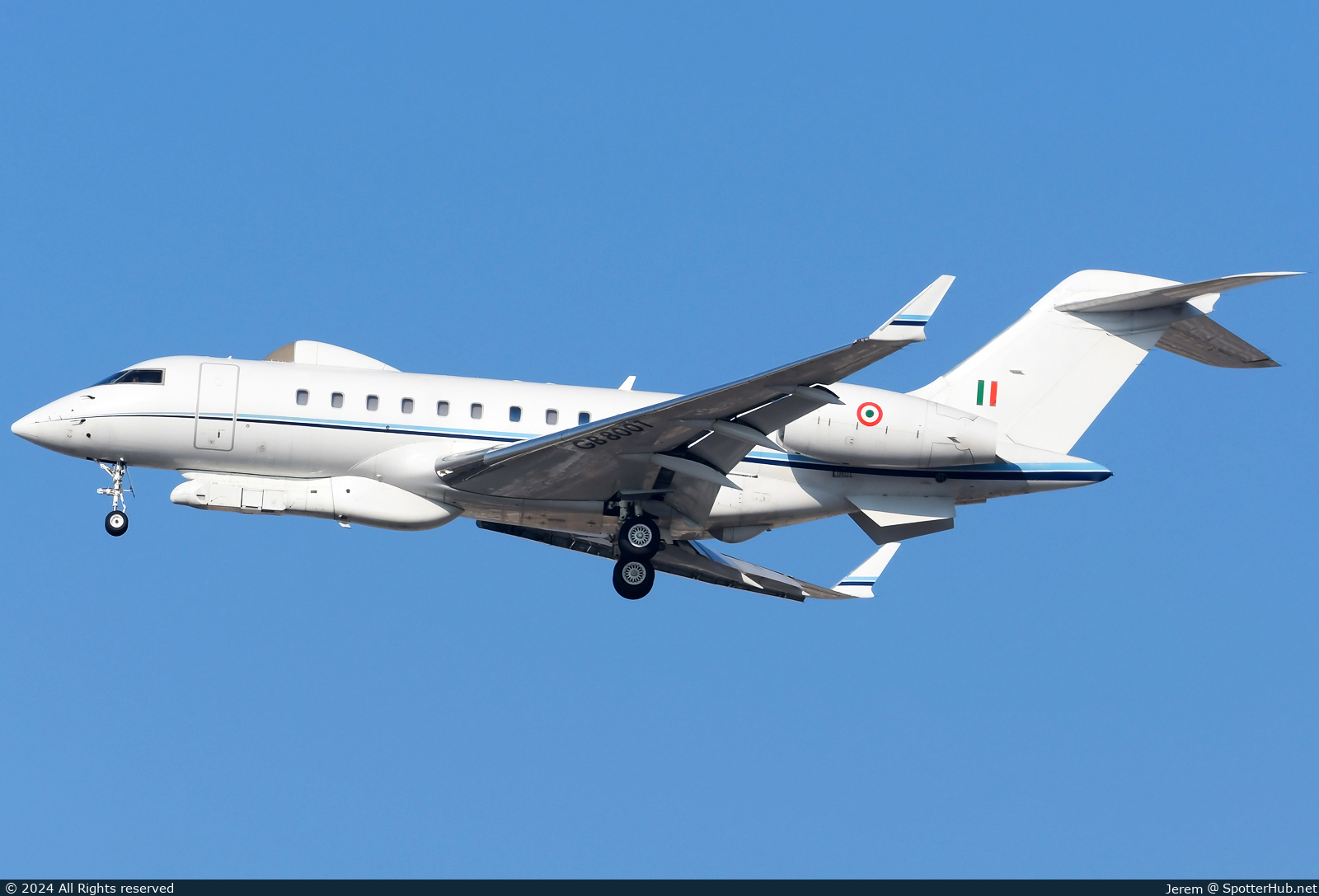Photo of GB8001 - Bombardier Global 5000 operated by Indian Air Force
