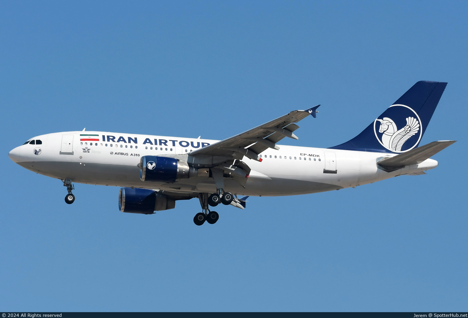 Photo of EP-MDK - Airbus A310-325 operated by Iran Airtour