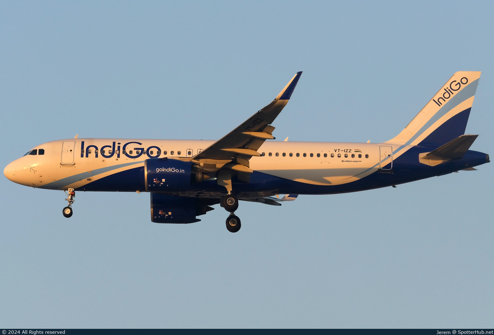 Photo of VT-IZZ - Airbus A320-271N operated by IndiGo
