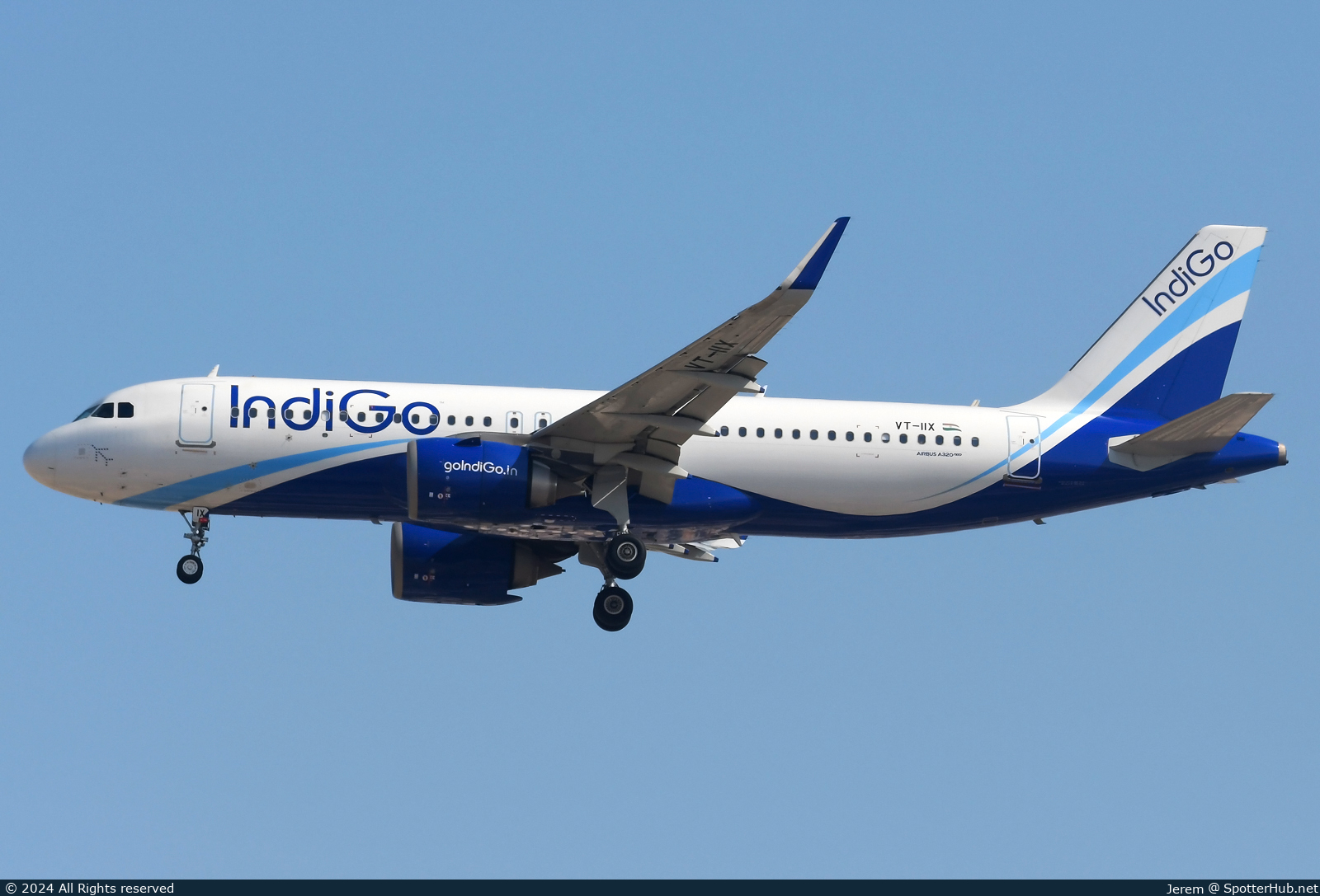 Photo of VT-IIX - Airbus A320-251N operated by IndiGo