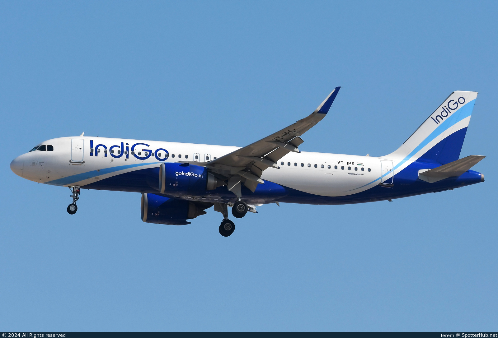 Photo of VT-IPS - Airbus A320-251N operated by IndiGo