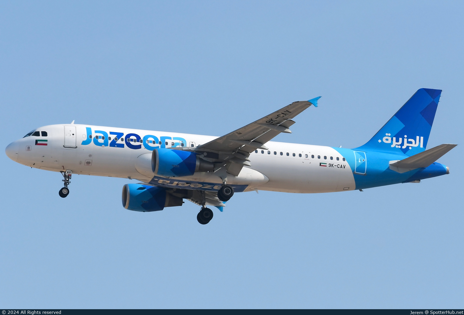 Photo of 9K-CAV - Airbus A320-214 operated by Jazeera Airways