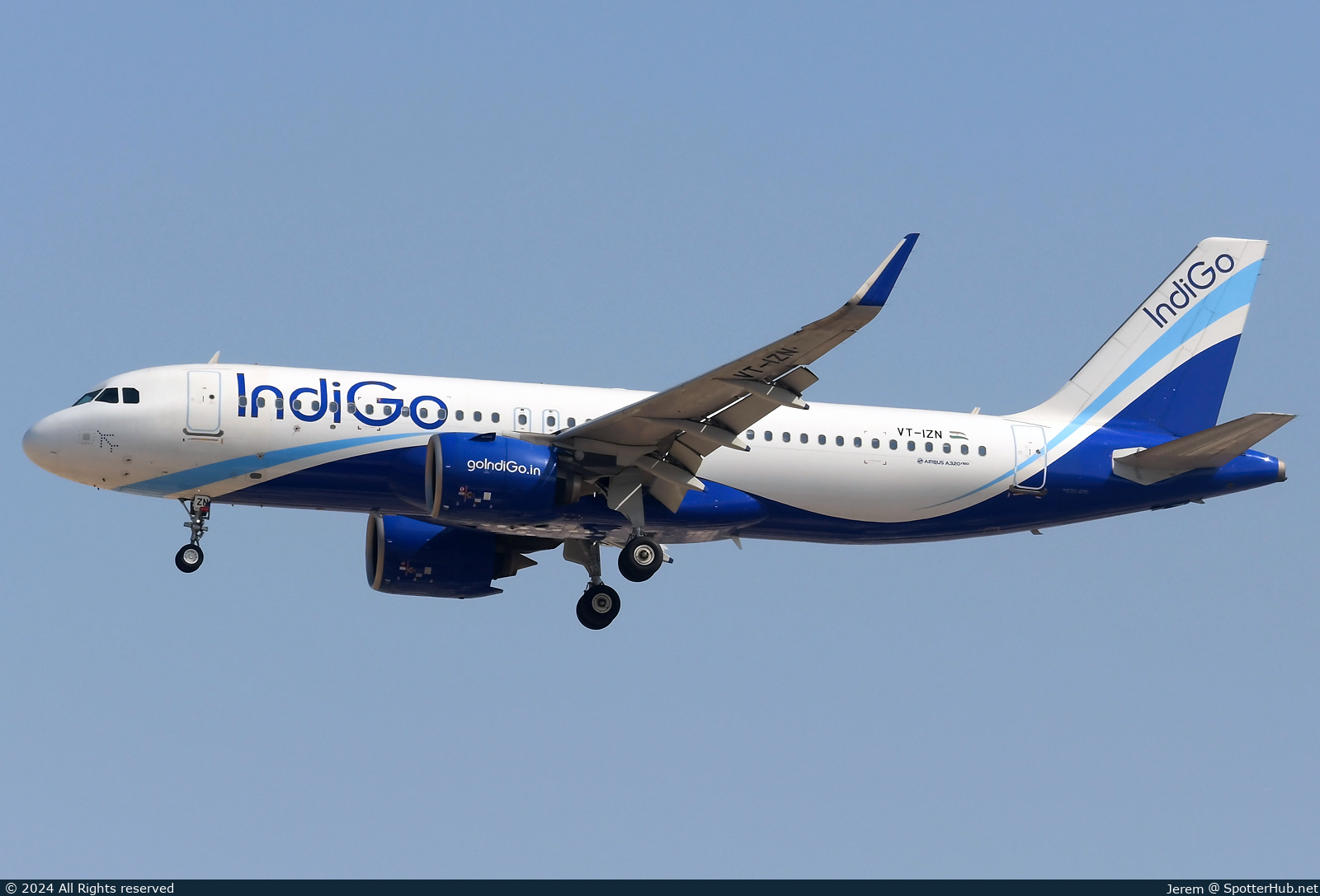 Photo of VT-IZN - Airbus A320-271N operated by IndiGo