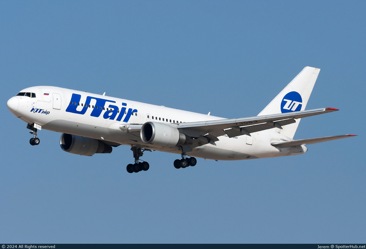 Photo of RA-73083 - Boeing 767-224(ER) operated by Utair