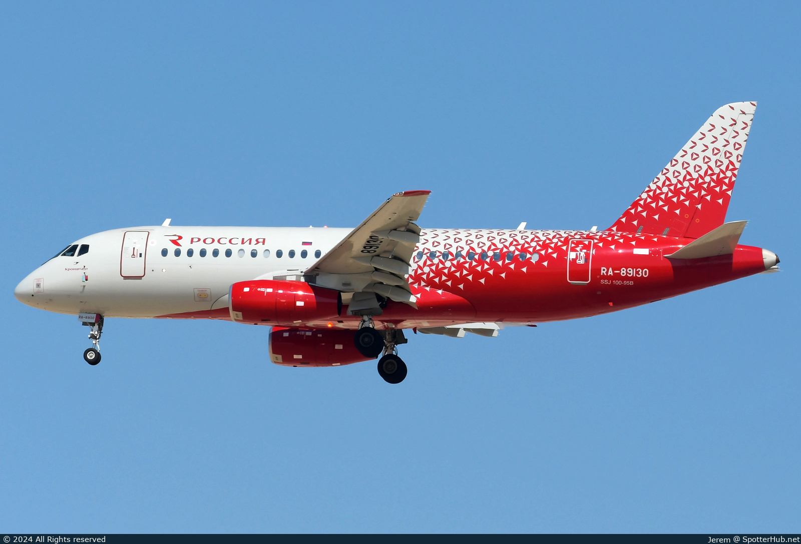 Photo of RA-89130 - Sukhoi Superjet 100-95B operated by Rossiya Airlines