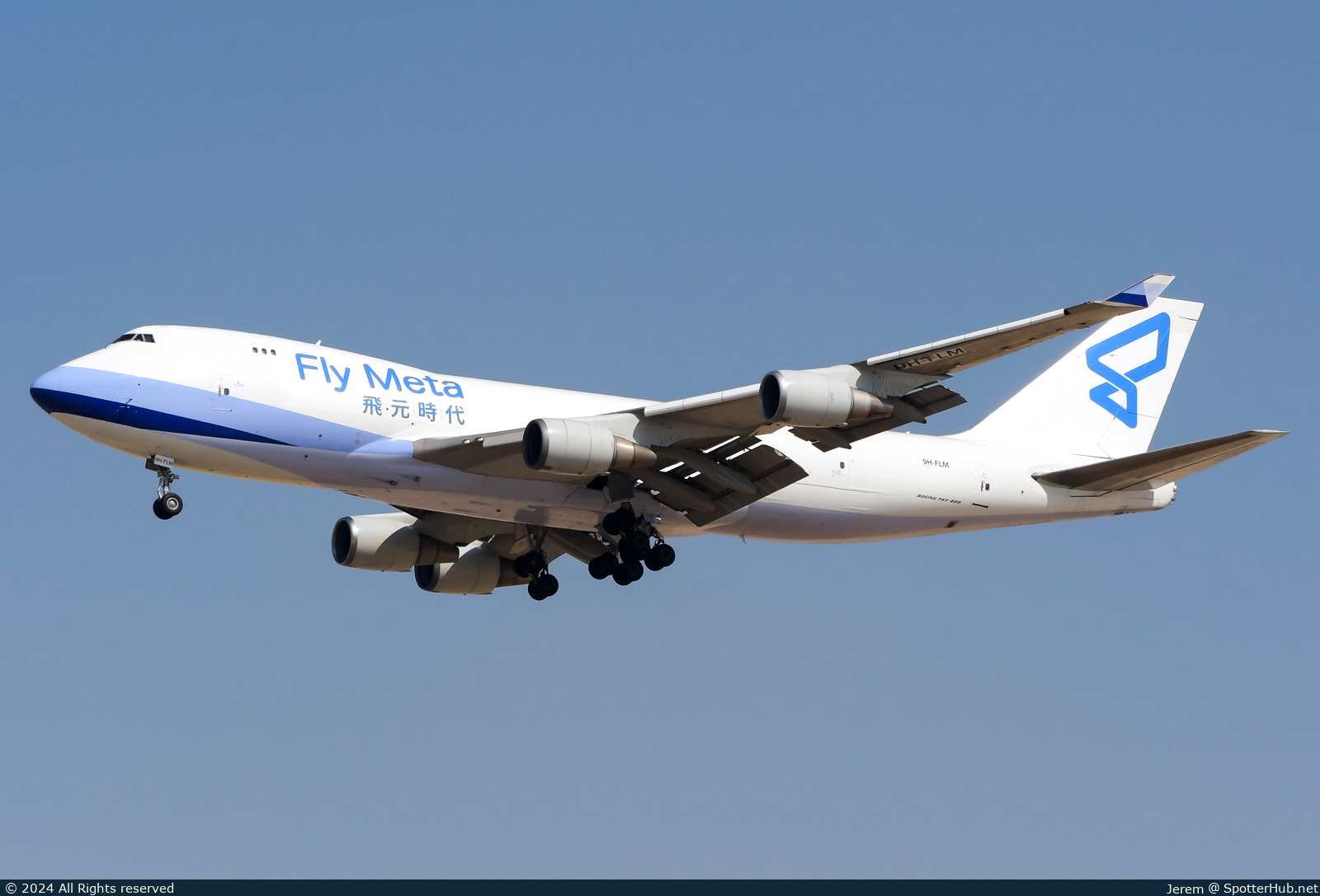 Photo of 9H-FLM - Boeing 747-409F operated by FlyMeta (opb Air Atlanta Europe)