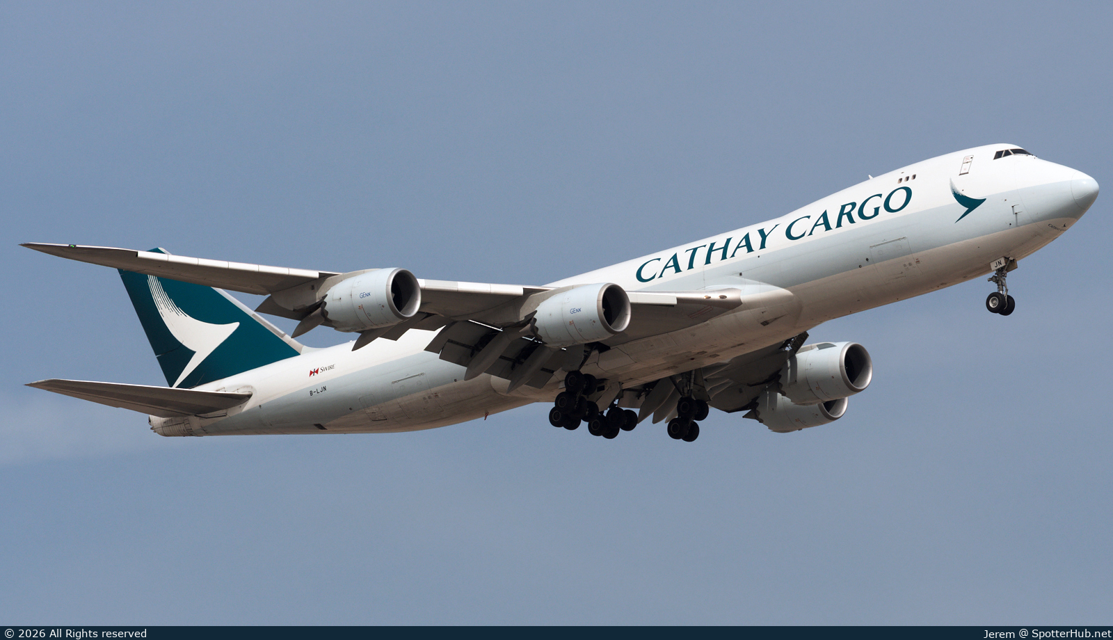 Photo of B-LJN - Boeing 747-867F operated by Cathay Pacific Cargo