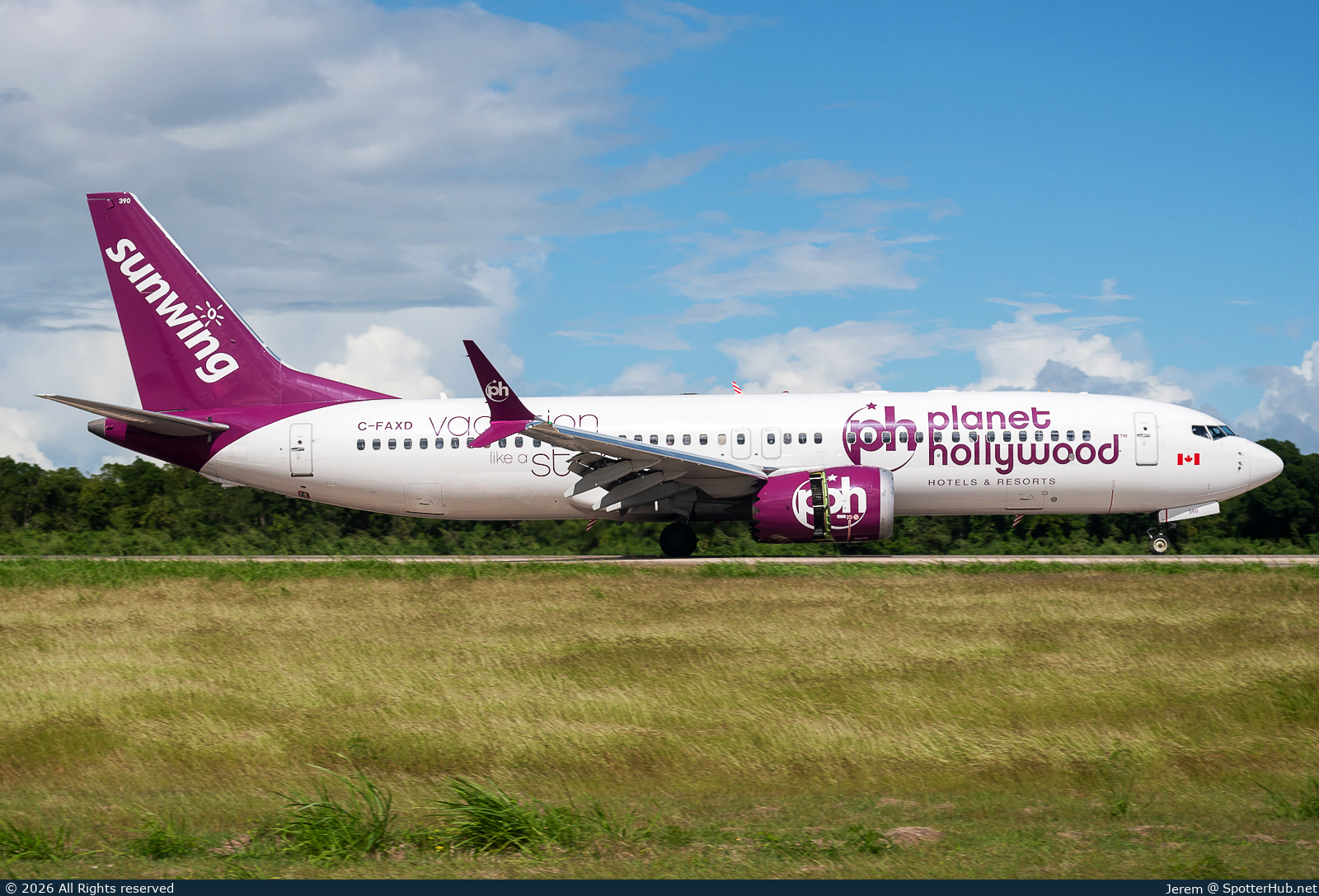 Photo of C-FAXD - Boeing 737 MAX 8 at Casa De Campo International