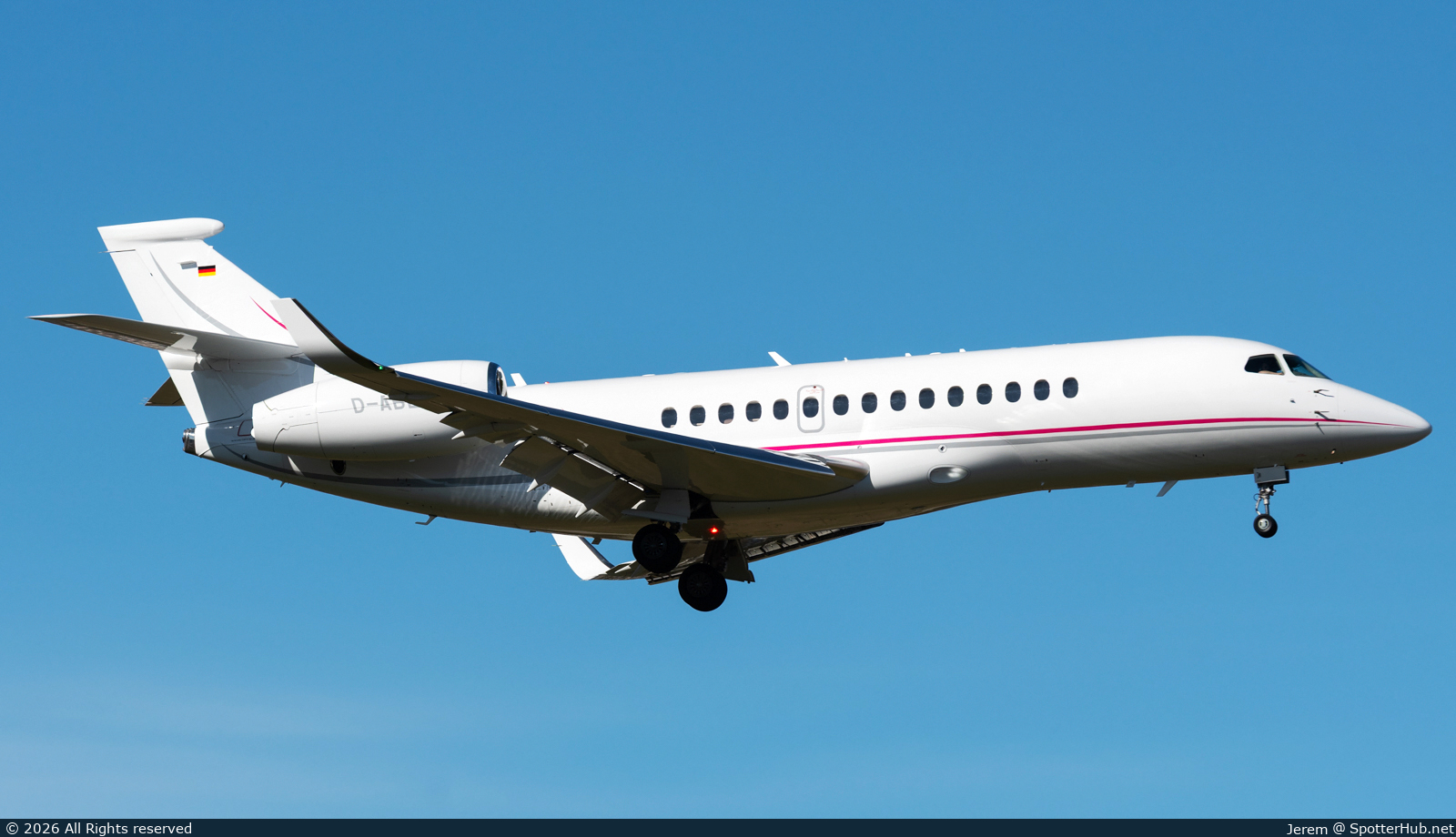 Photo of D-ABEI - Dassault Falcon 6X operated by Jet Aviation Business JetsJet Aviation Business Jets Deutschland
