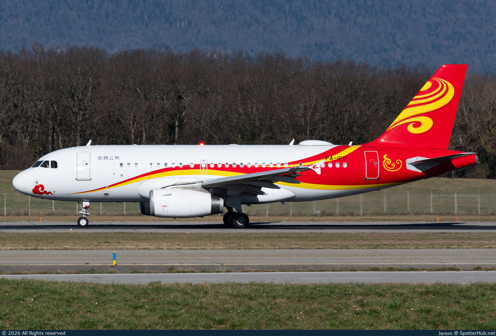 Photo of P4-IFD - Airbus A319-133(CJ) operated by Deer Jet