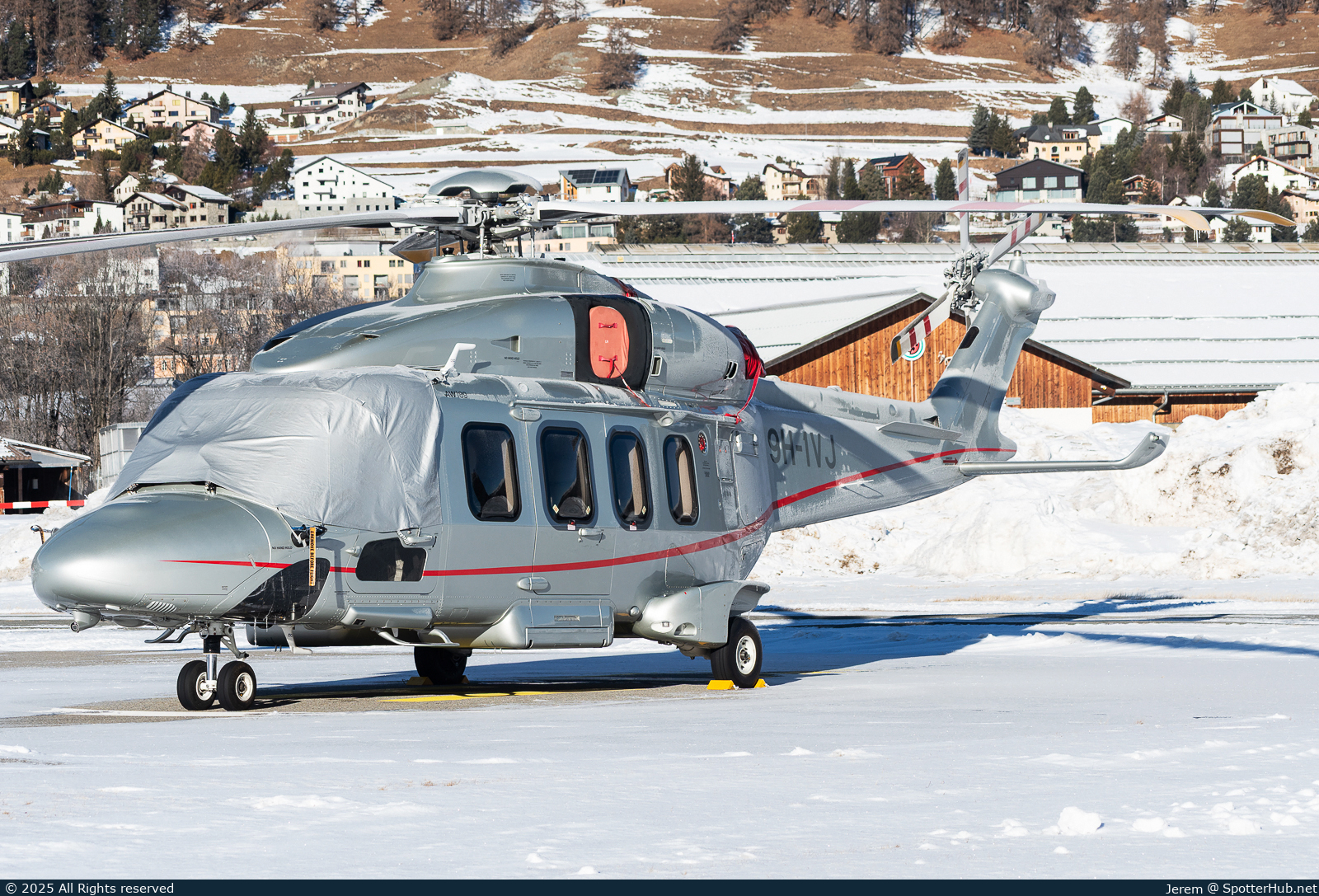 Photo of 9H-1VJ - Leonardo AW189 operated by VistaJet