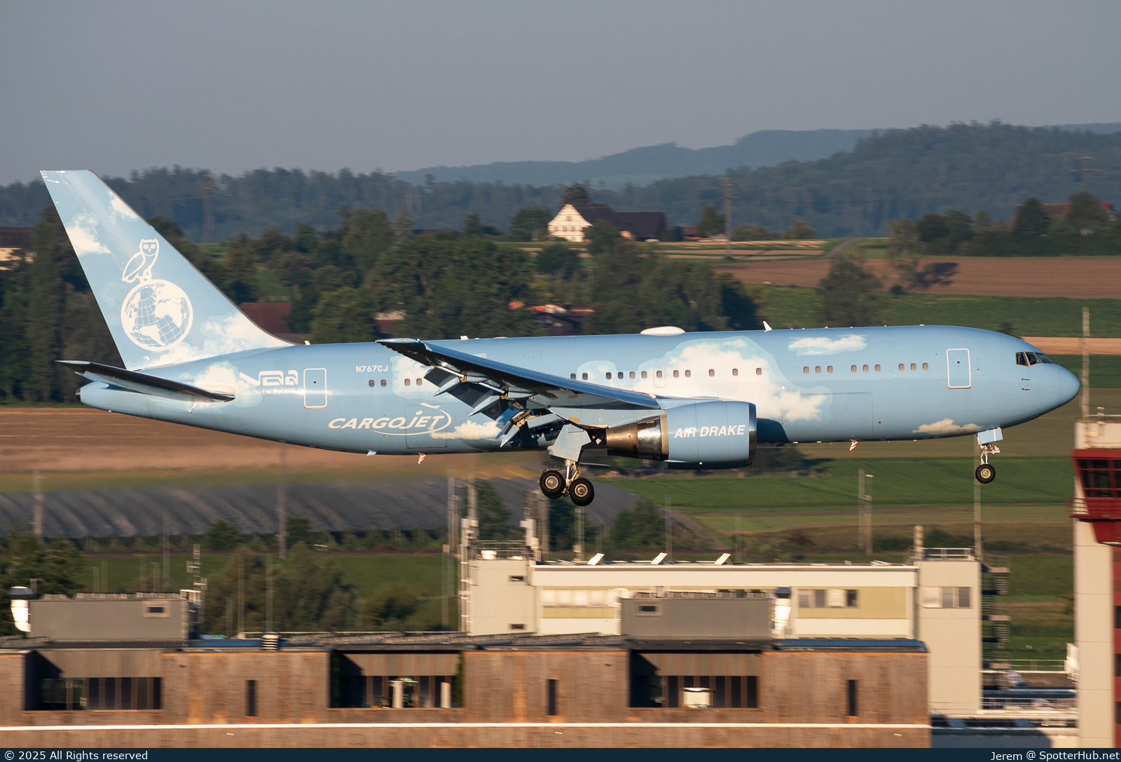 Photo of N767CJ - Boeing 767-24Q(ER) operated by Elan Express
