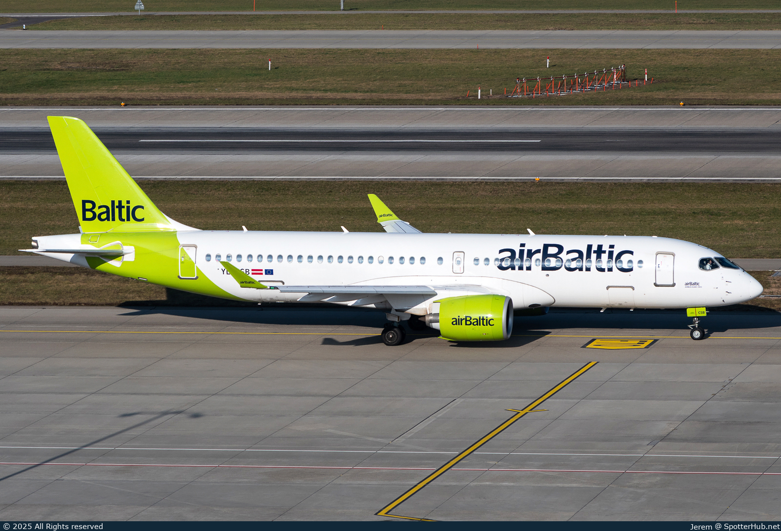 Photo of YL-CSB - Airbus A220-300 operated by airBaltic