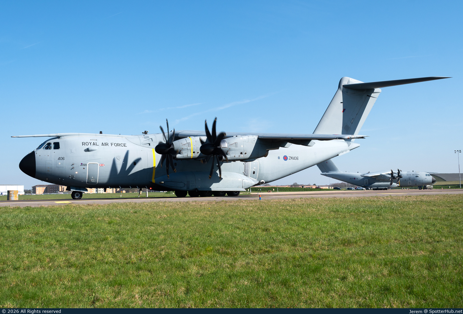 Photo of ZM406 - Airbus A400M Atlas C.1 operated by Royal Air Force