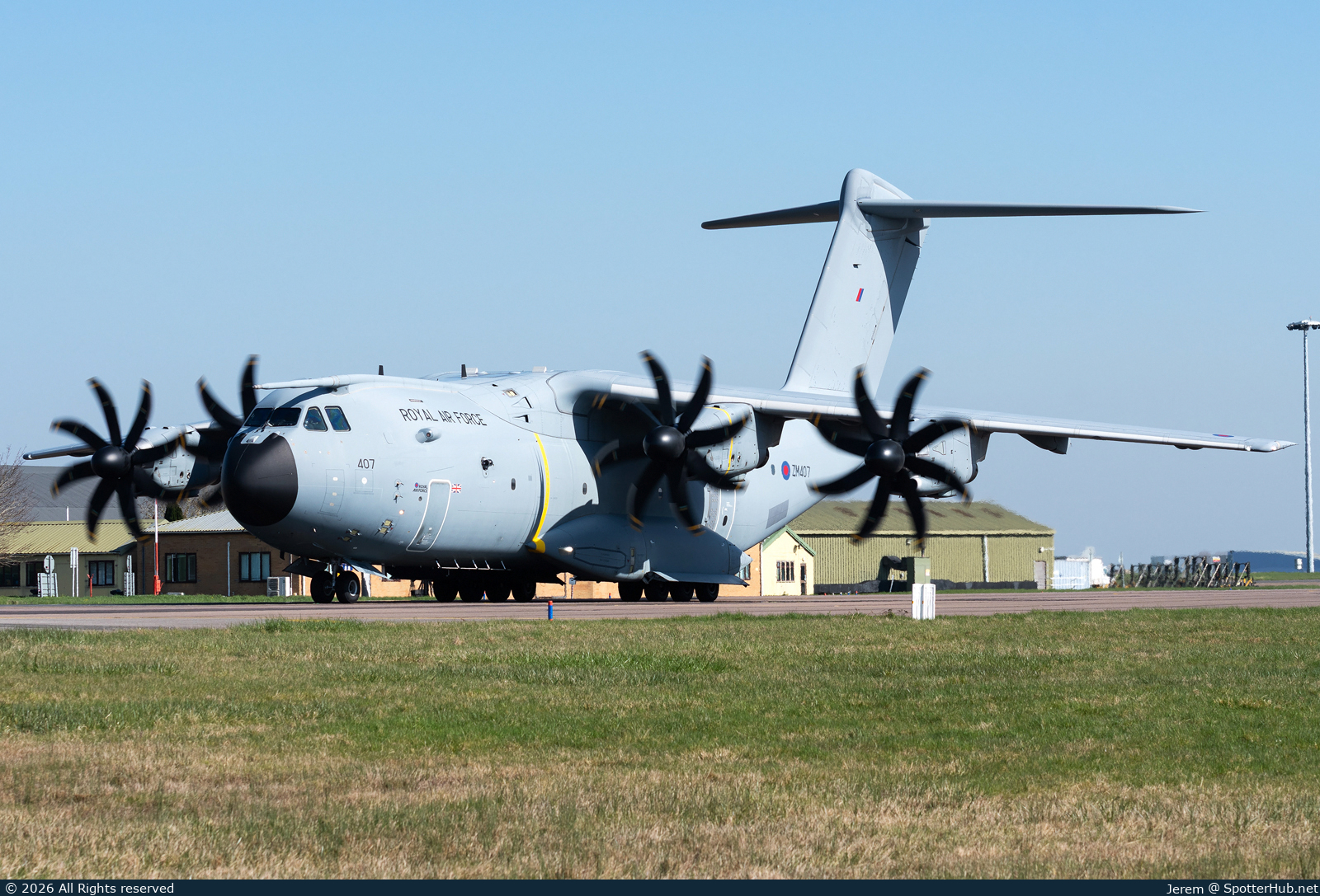 Photo of ZM407 - Airbus A400M Atlas C.1 operated by Royal Air Force