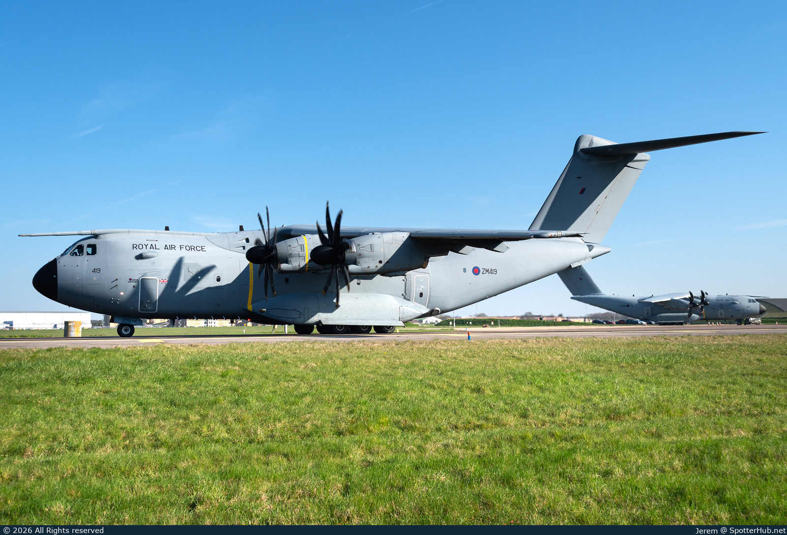Photo of ZM419 - Airbus A400M Atlas C.1 operated by Royal Air Force