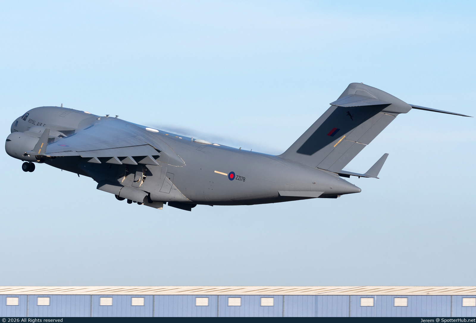 Photo of ZZ178 - Boeing C-17A Globemaster III operated by Royal Air Force