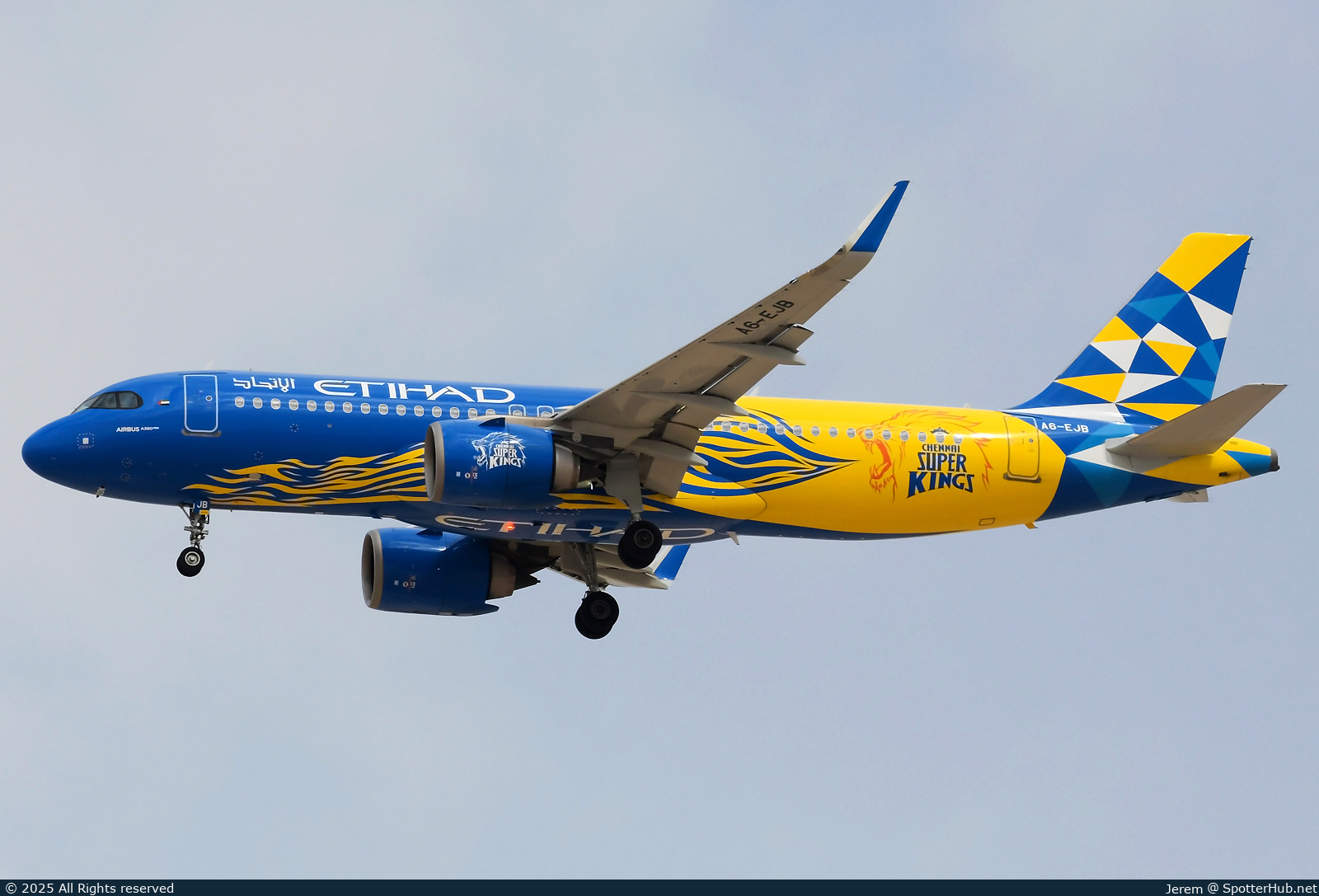 Photo of A6-EJB - Airbus A320-251N operated by Etihad Airways