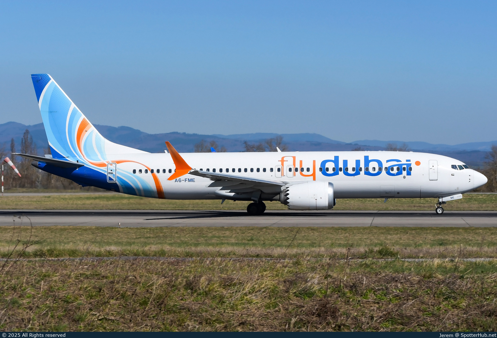 Photo of A6-FME - Boeing 737 MAX 8 operated by flydubai