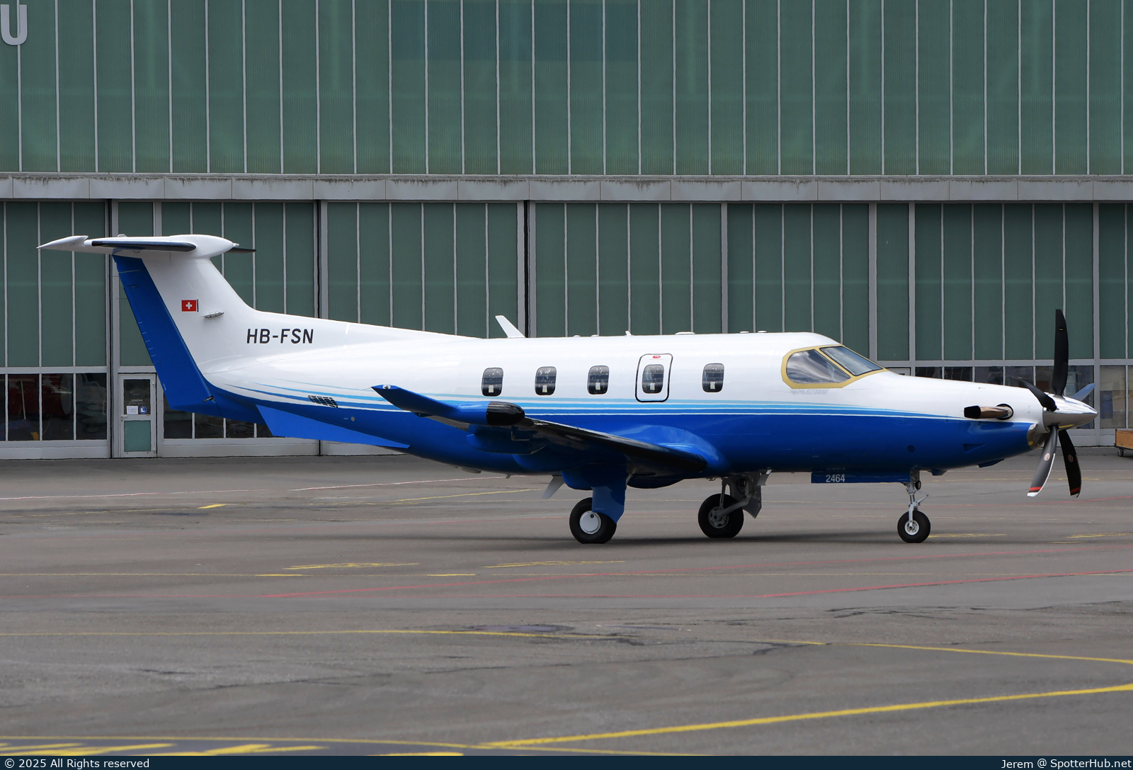 Photo of HB-FSN - Pilatus PC-12 NGX operated by Pilatus Business Aircraft