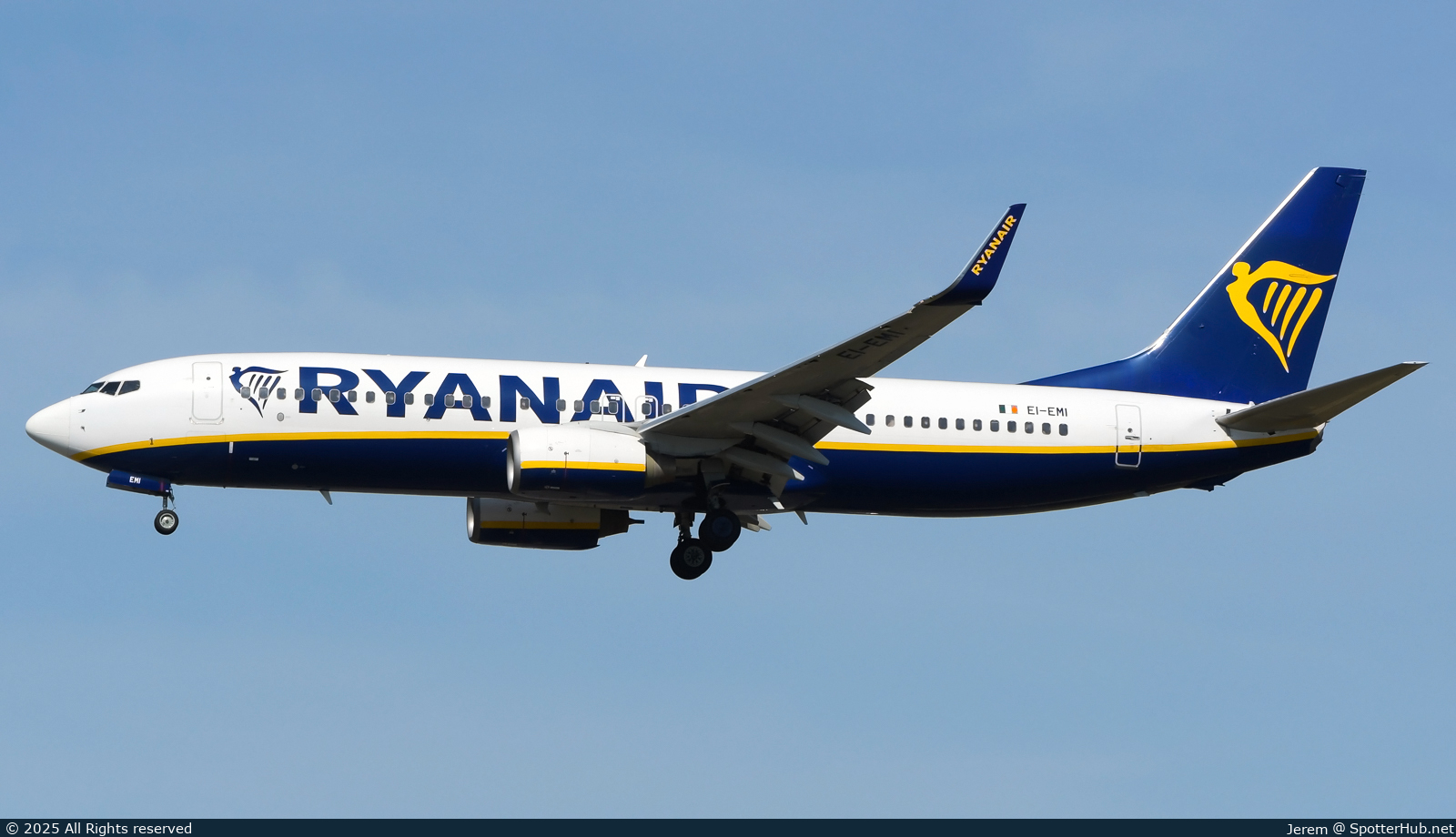 Photo of EI-EMI - Boeing 737-8AS operated by Ryanair
