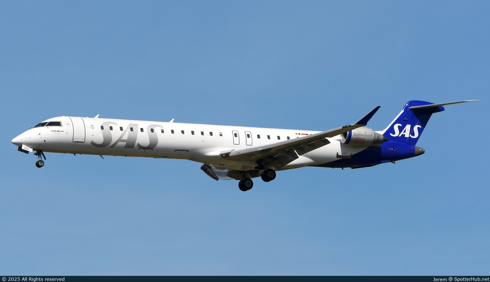 Photo of EI-HSA - Bombardier CRJ-900LR operated by SAS Scandinavian Airlines (opb CityJet)