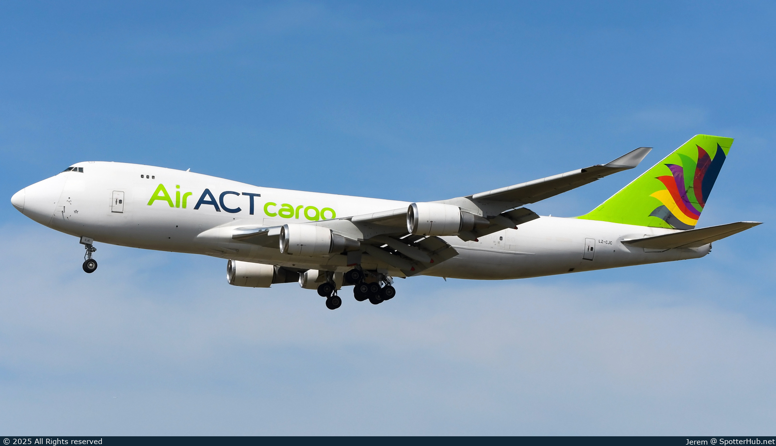 Photo of LZ-CJC - Boeing 747-428F(ER) operated by Compass Air Cargo