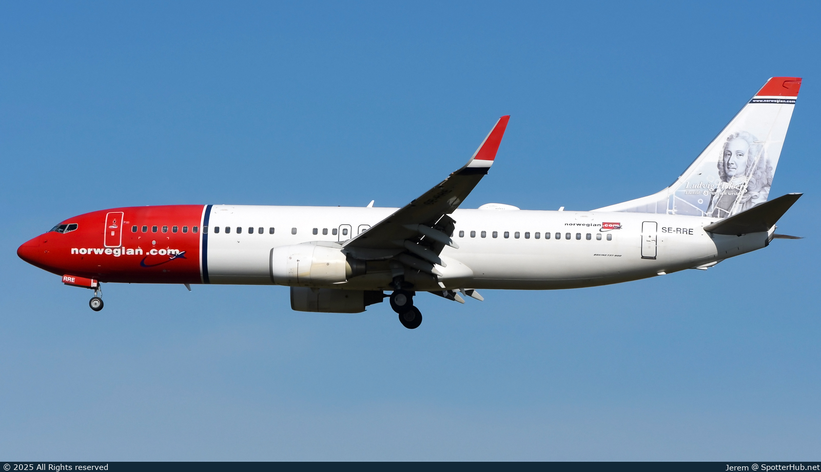 Photo of SE-RRE - Boeing 737-8JP operated by Norwegian Air Sweden