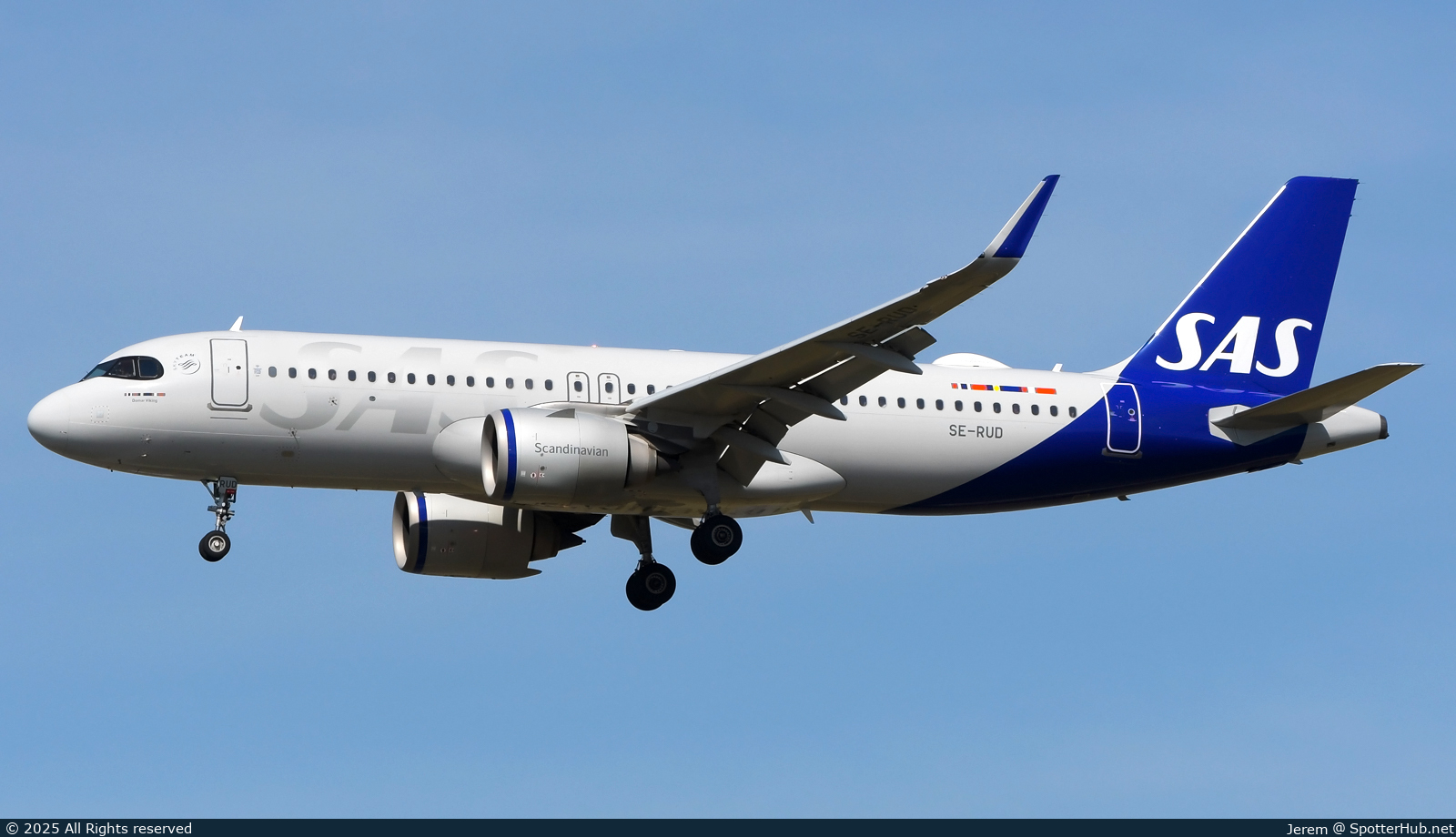Photo of SE-RUD - Airbus A320-251N operated by SAS Scandinavian Airlines