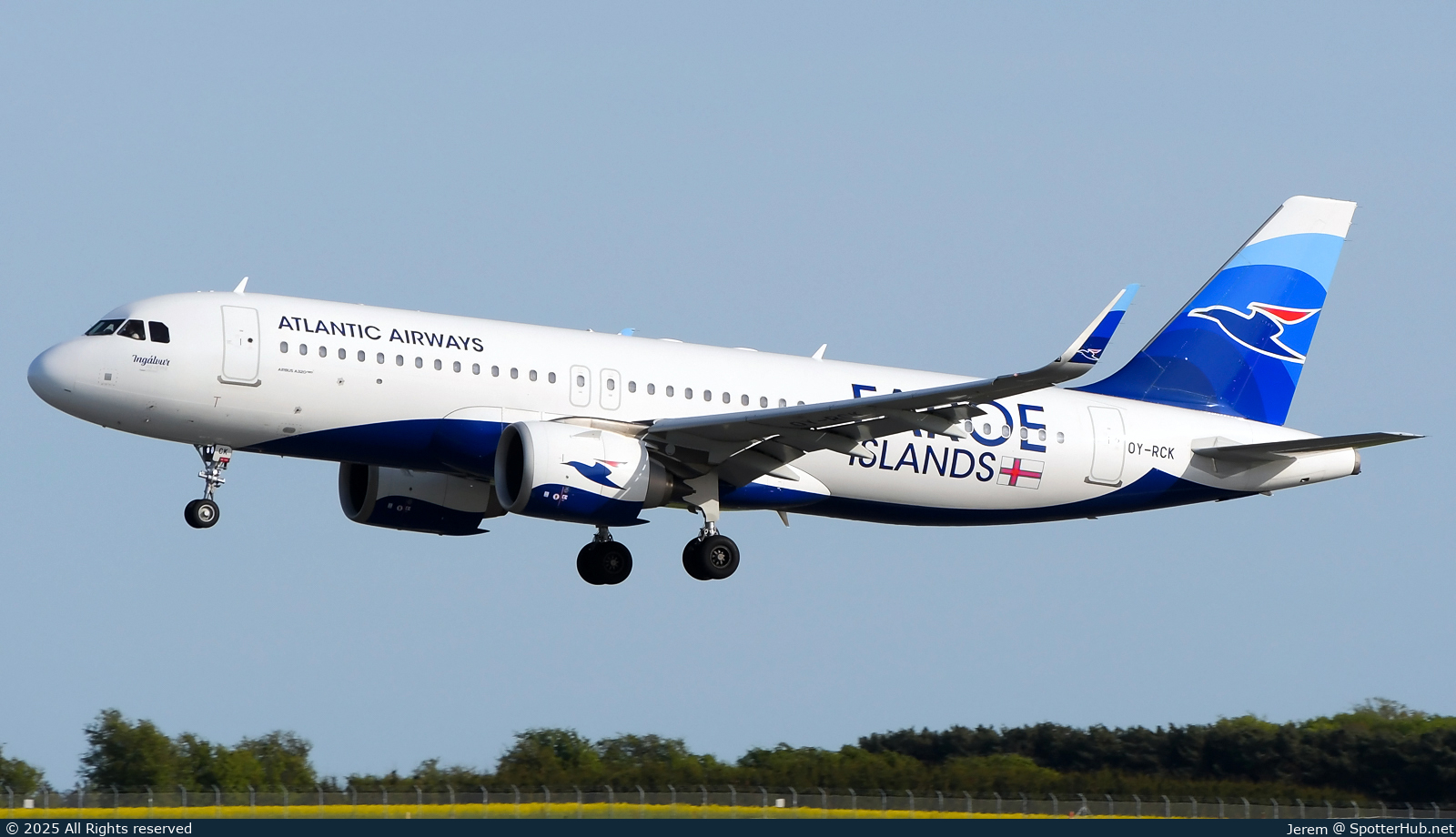 Photo of OY-RCK - Airbus A320-251N operated by Atlantic Airways