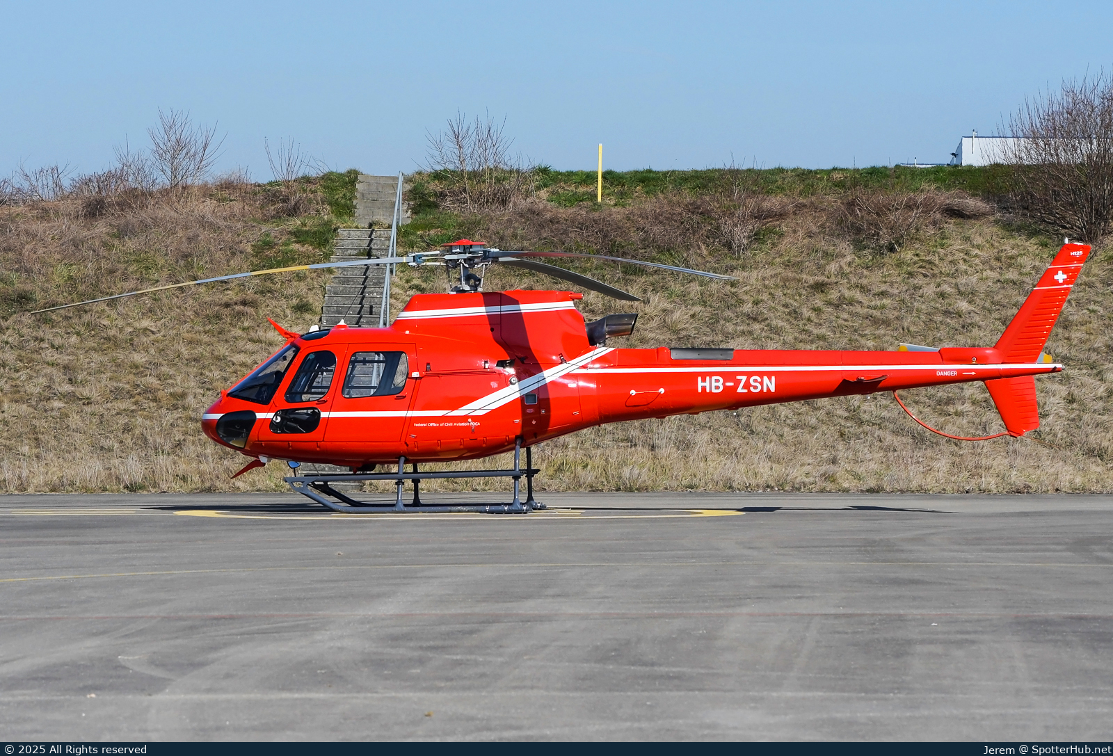 Photo of HB-ZSN - Airbus Helicopters H125 operated by Swiss Federal Office of Civil Aviation